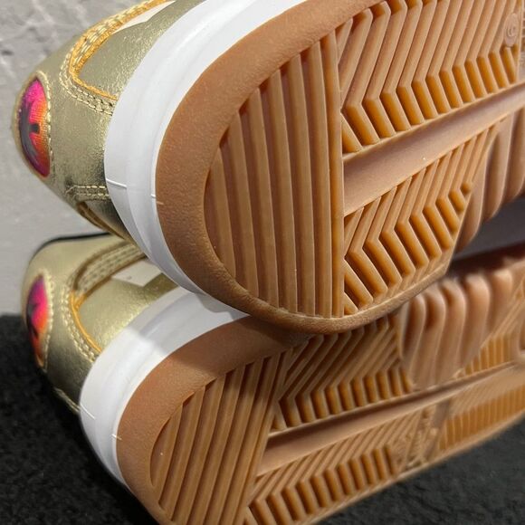 🔥🔥 PUMA California Hollywood CA 101 Metallic Gold Gum Bottom Men's 10 - PERFEC - Picture 13 of 15